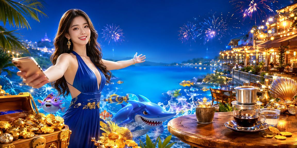 Người dùng Đà Lạt uống cà phê và tham gia game bắn cá trực tuyến trên điện thoại